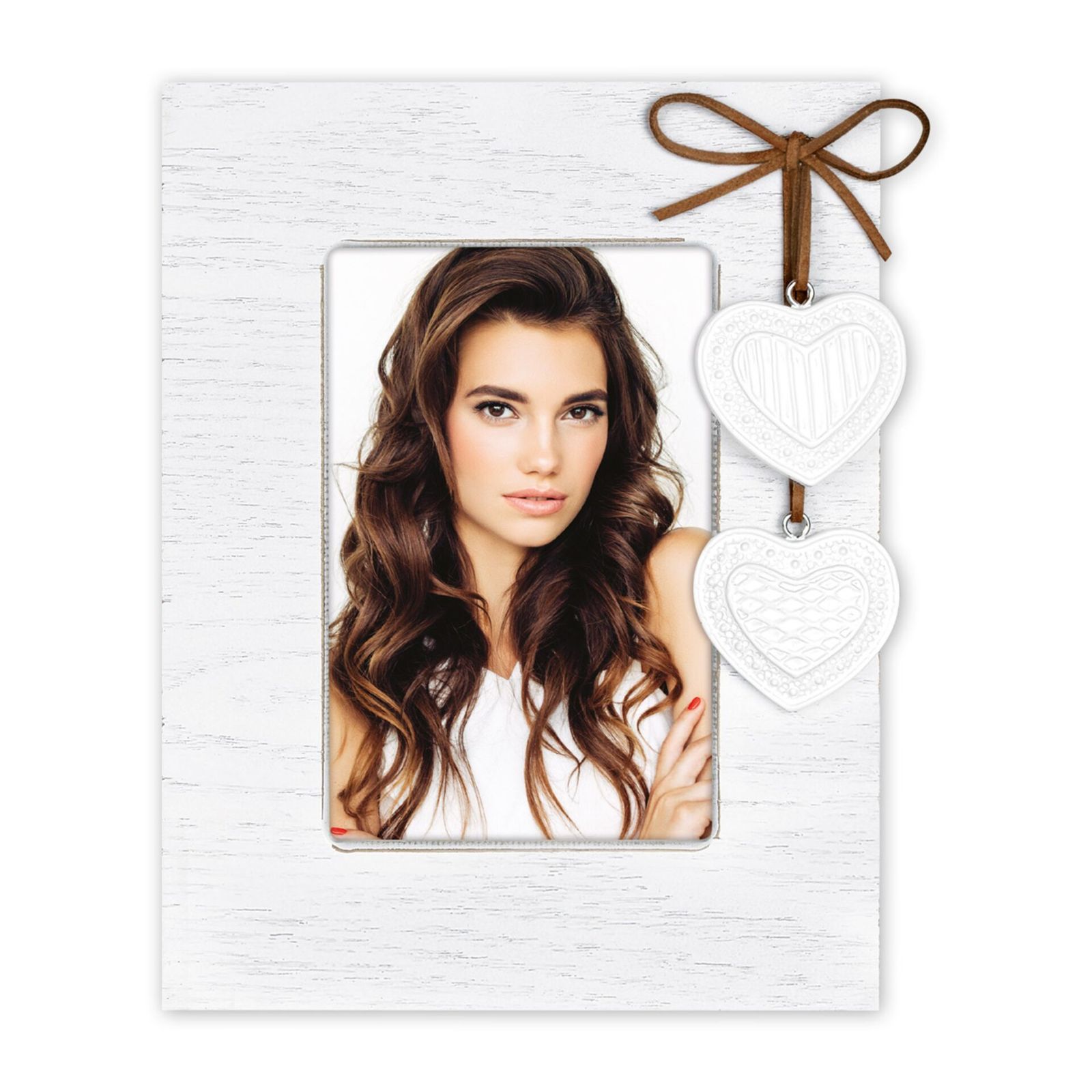 ZEP Melissa weiß           10x15 Holz Portrait             NL244W
