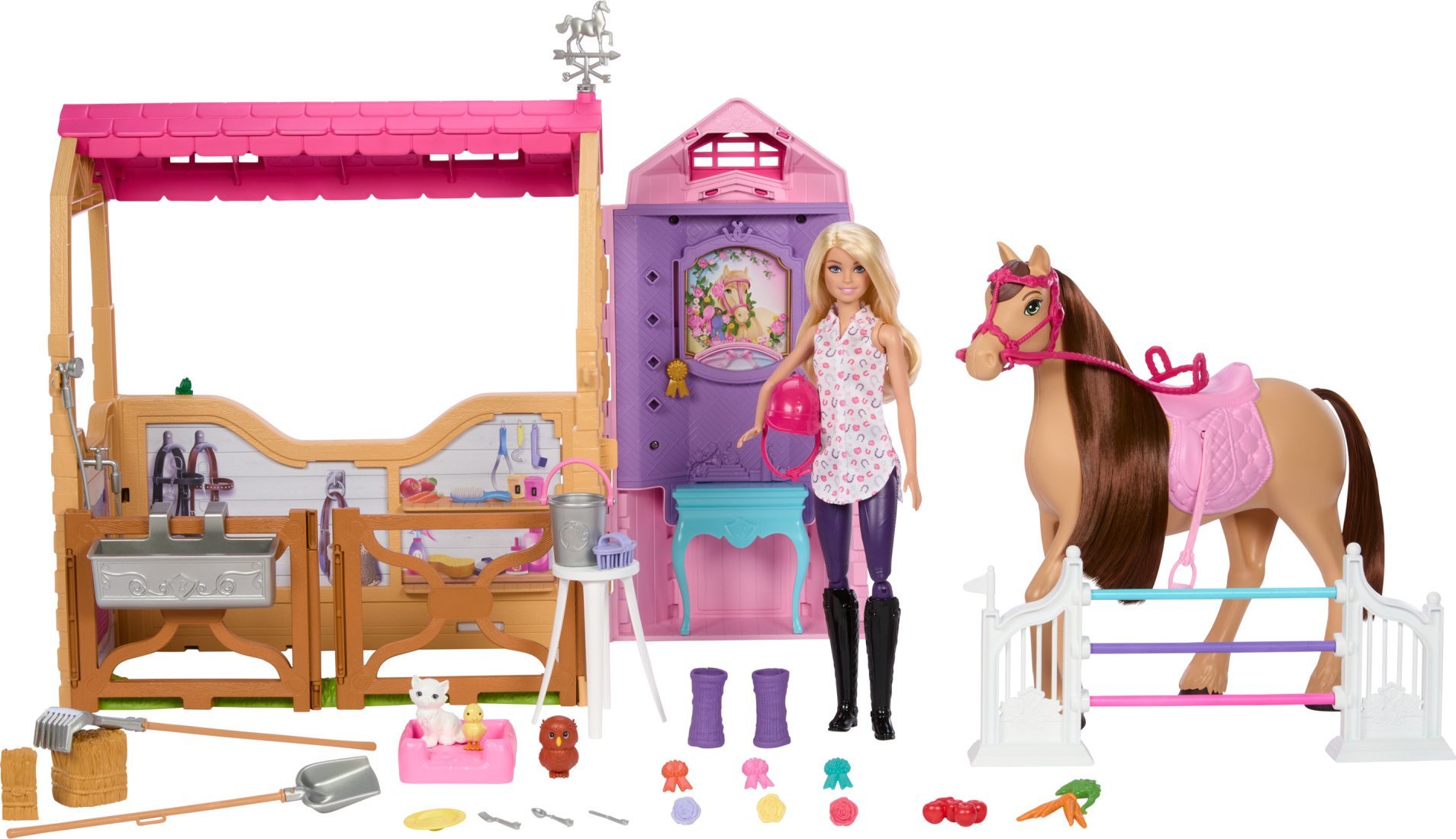 Mattel Barbie Mysteries: The Great Horse Hunt - Ultimate Horse Play Building