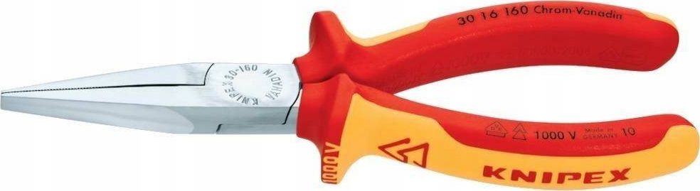 Knipex KNIPEX Rovné kleště s dlouhými čelistmi 1000V 160mm KX3016160