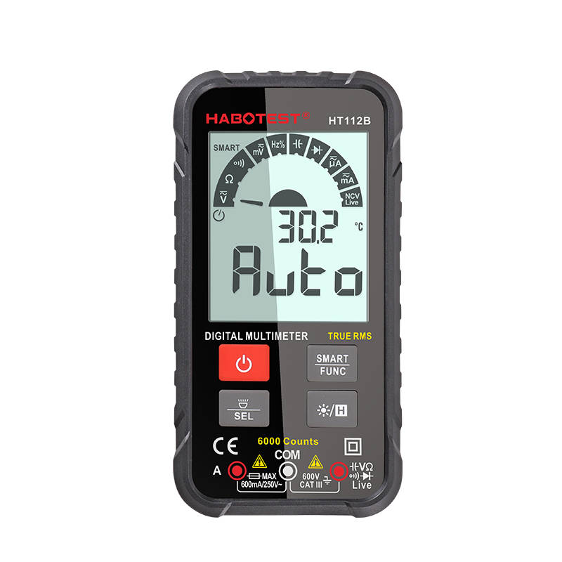 True RMS digitálny univerzálny multimeter Habotest HT112B