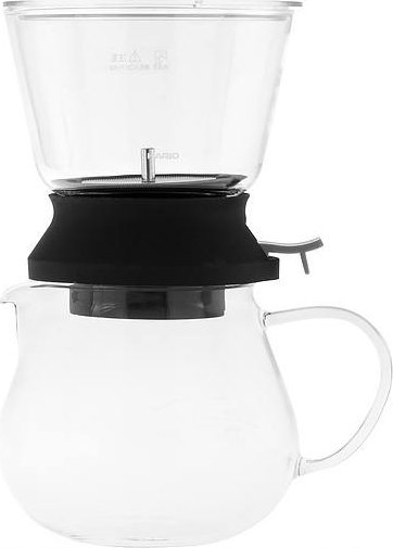 Hario Largo 35 Tea Dripper Server Set - Čajový spařovač s konvičkou