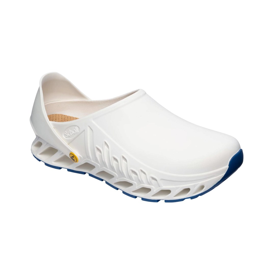 Scholl Evoflex  - unisex clogs white  size 40