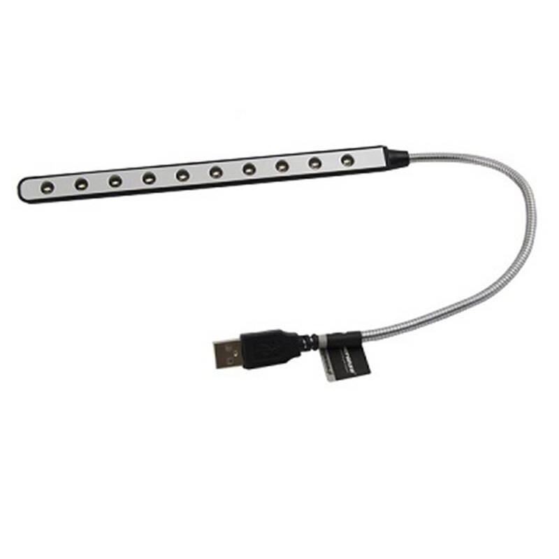 Esperanza EA148 USB LED lampa pre notebook (biela)