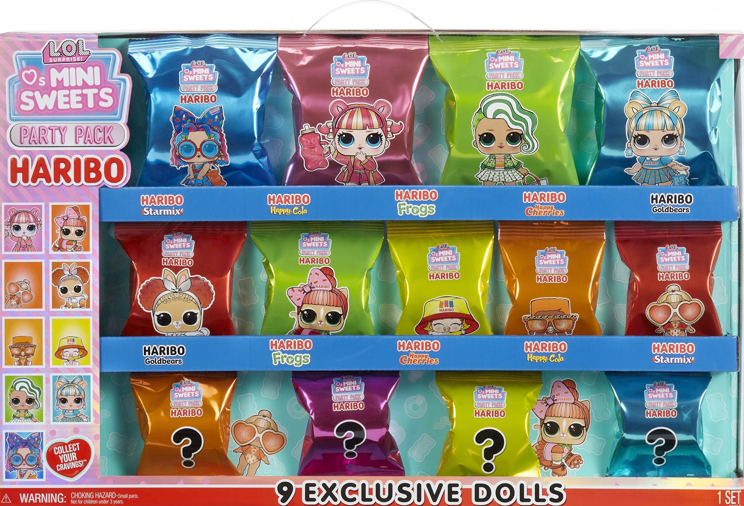 Párty set MG Doll LOL Surprise Loves Mini Sweets X HARIBO