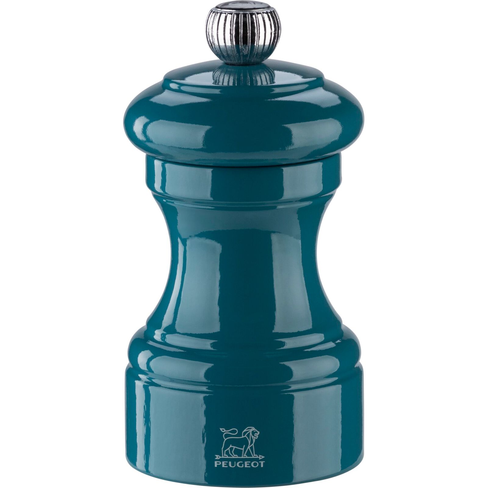 Peugeot Bistro Salzmühle 10 cm Pazifikblau lackiert Holz