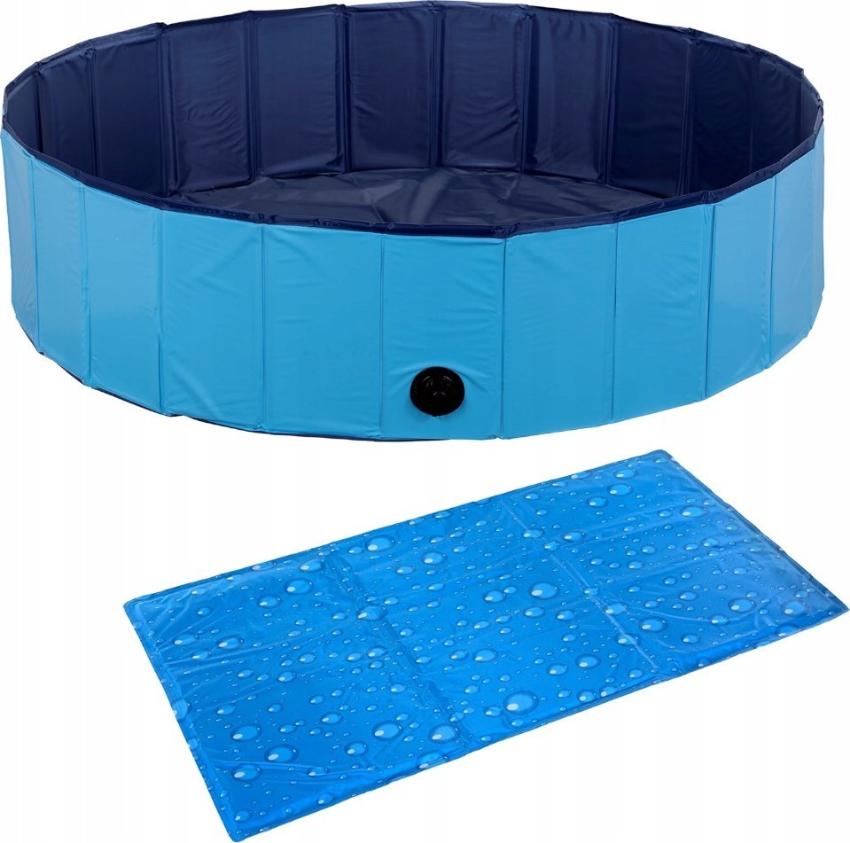 Folding dog pool - 120x30cm