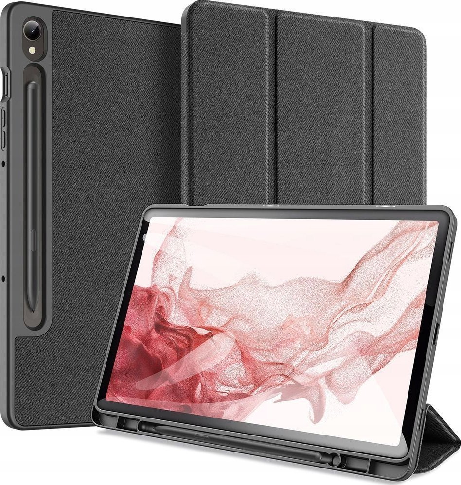 Dux Ducis Pouzdro na tablet Pouzdro Dux Ducis Domo s výklopným krytem a funkcí Smart Sleep pro Samsung Galaxy Tab S9 - černé