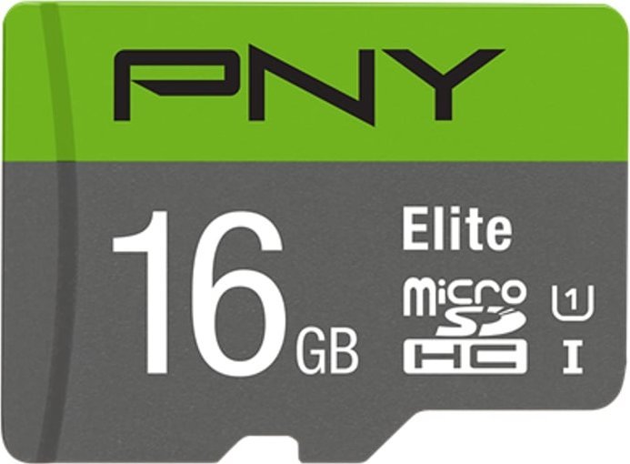 PNY Elite microSD 16 GB ( Class 10, UHS-I, SD-Adapter)