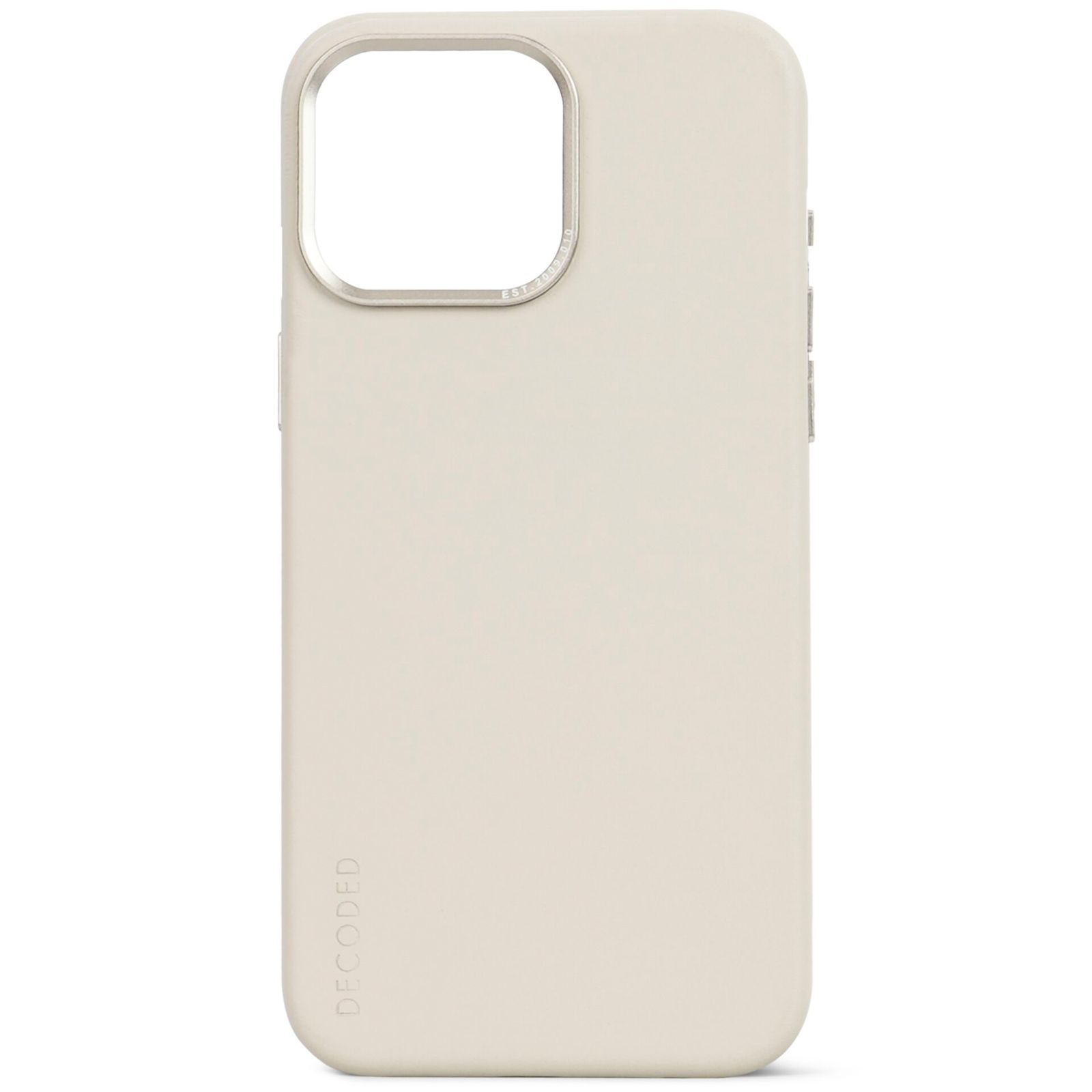 Decoded Leather Backcover for iPhone 15 Pro Max Clay