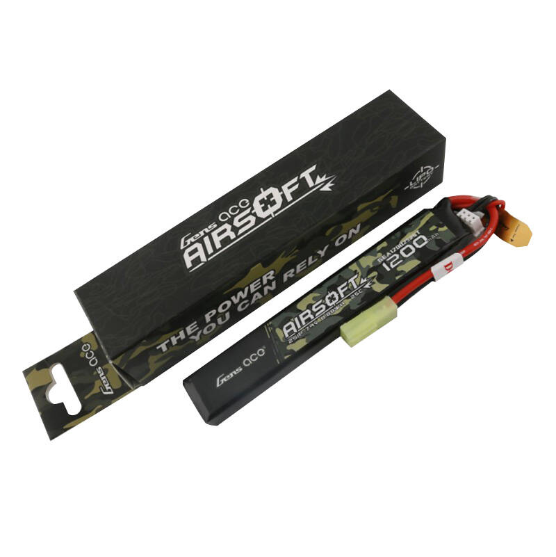 Lipo batéria GENS ACE AIRSOFT GUN 1200mAh 7,4 V 2S1P 25C