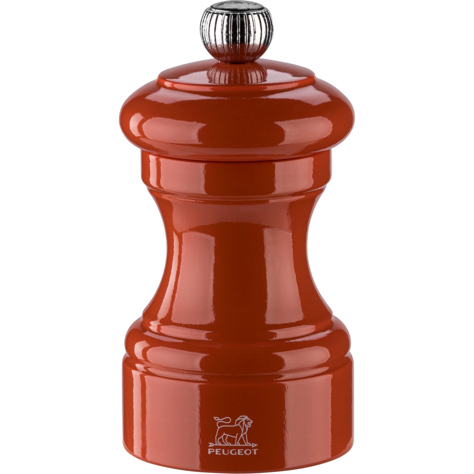 Peugeot Bistro Salzmühle 10 cm Terrakotta lackiertes Holz