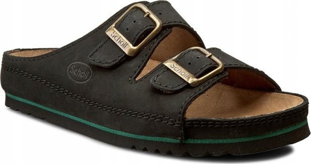 Scholl Air Bag - unisex sandále čierne, veľkosť 45