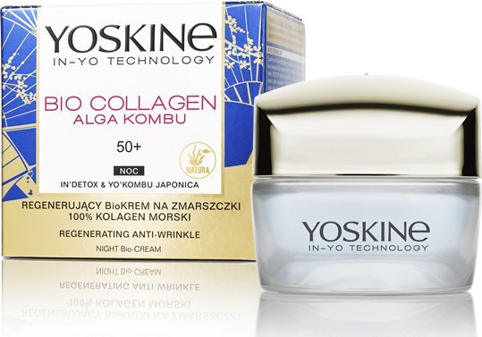 DAX Yoskine Bio Collagen 50+ Bio-regenerační krém proti vráskám v noci 50ml