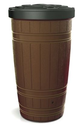 Prosperplast WoodCan nádoba na dešťovou vodu 265 l hnědá