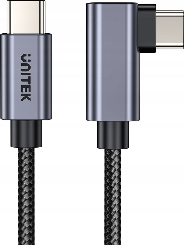 Unitek USB-C - USB-C kabel 5 m stříbrný (C14123BK-5M)