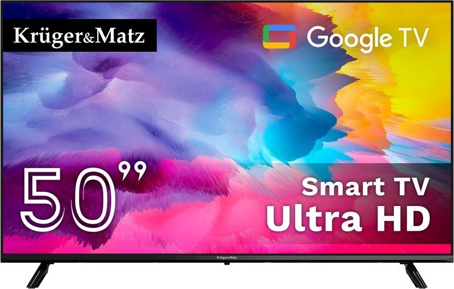 Kruger & Matz  50palcová UHD Google TV