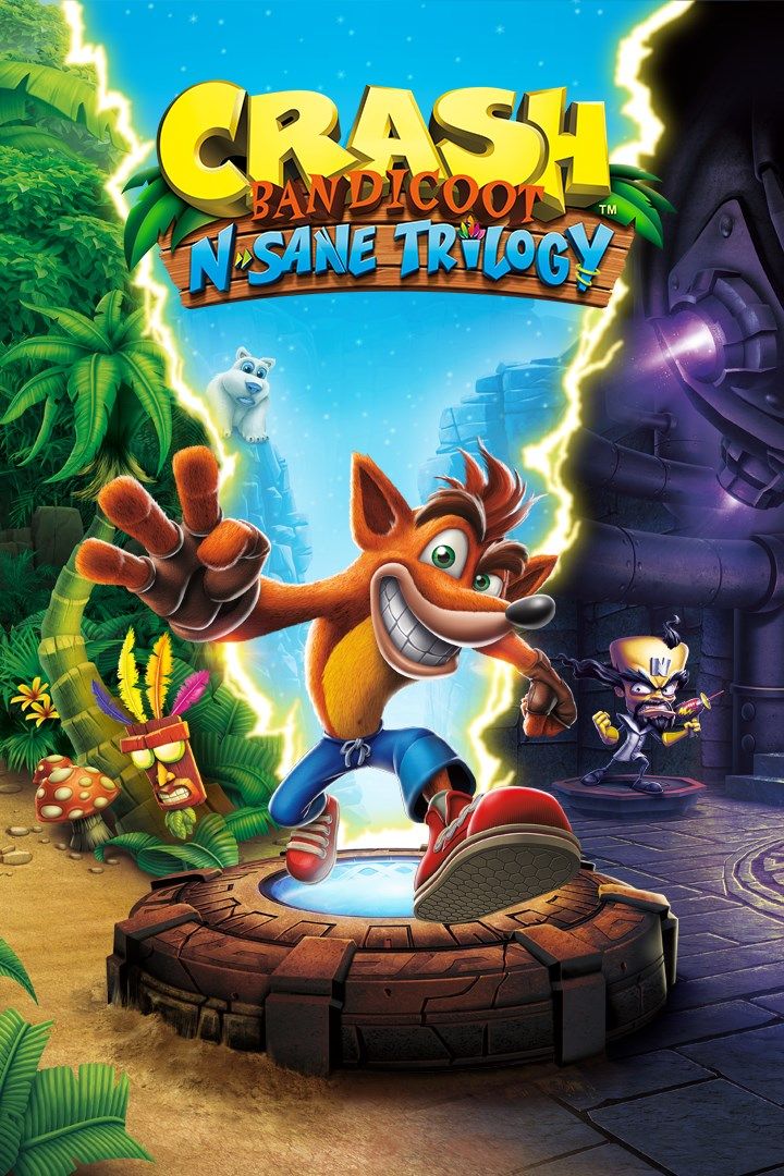Vicarious Visions Crash Bandicoot N. Sane Trilogy pro Xbox One, digitální verze