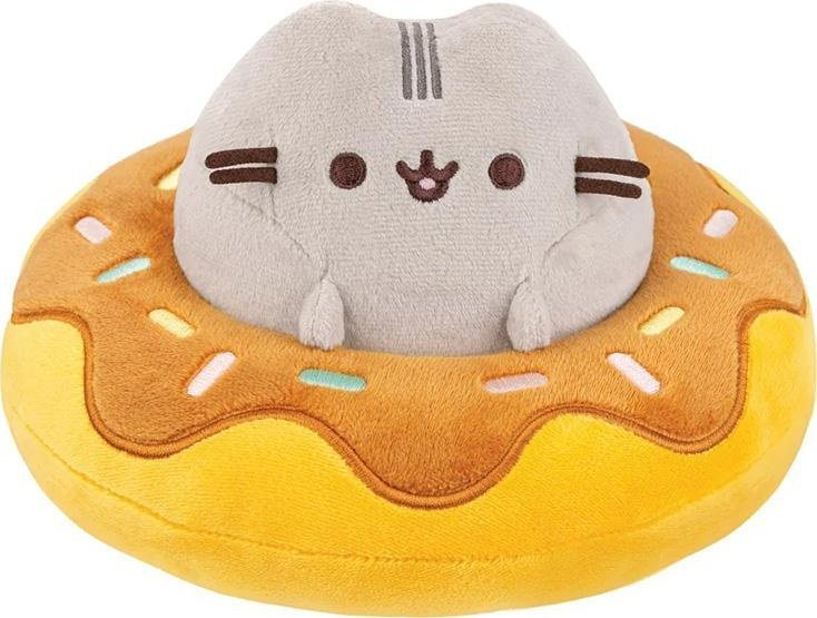 Pusheen Pusheen - Plyšový maskot Pusheen v čokoládové koblize 21 x 13 cm