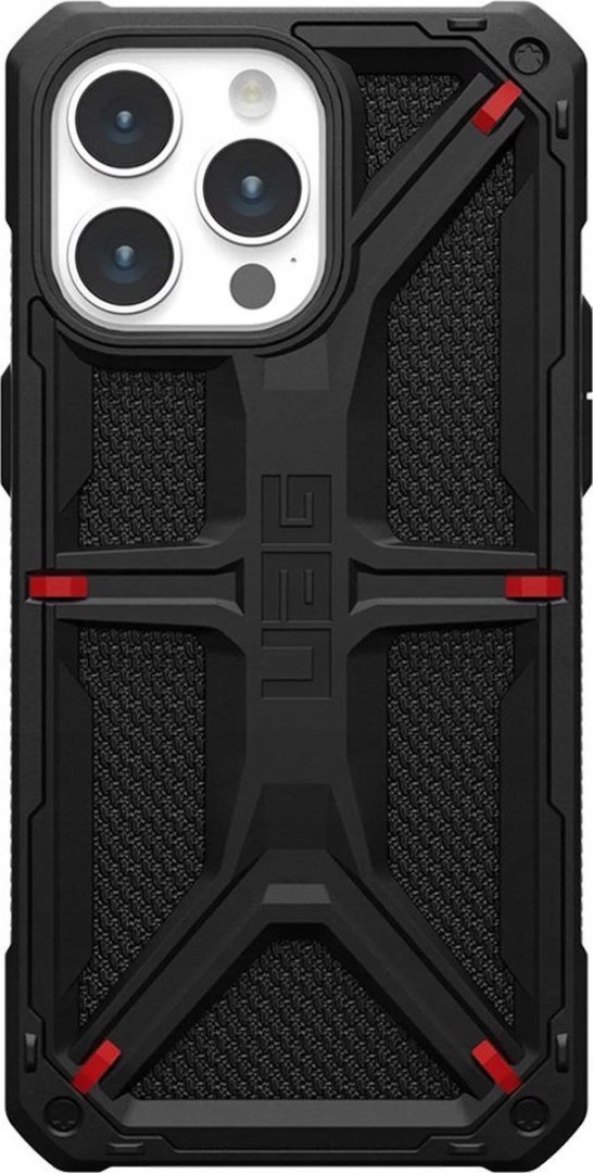 Pouzdro UAG  Monarch pro iPhone 15 Pro Max - černý kevlar