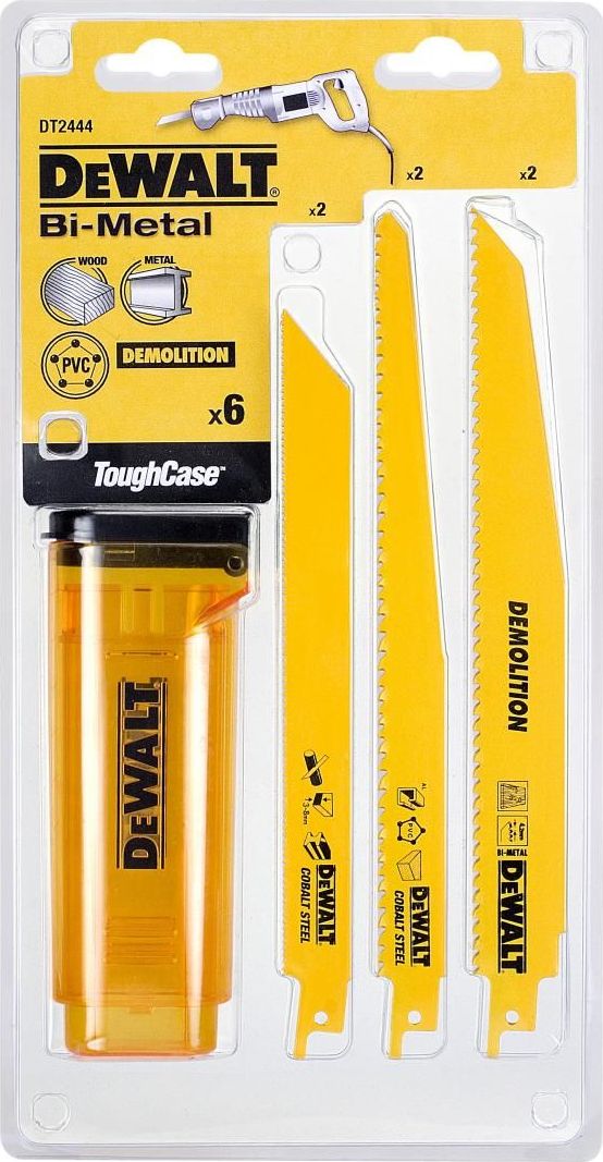 Dewalt Sada 6dílných pilových listů pro ocasní pilu (DT2444-QZ)
