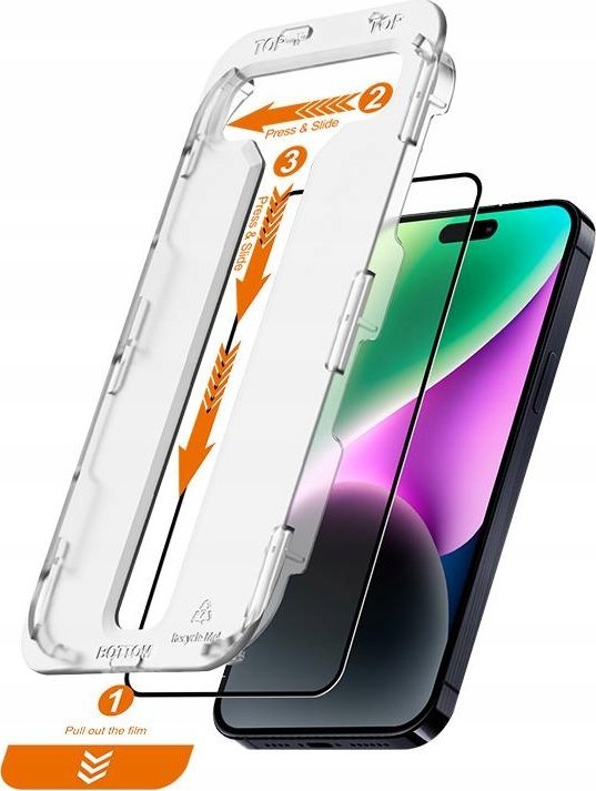 CRONG EasyShield Tempered Glass 2-Pack – iPhone 16e / iPhone 14 / iPhone 13 / iPhone 13 Pro (2 kusy)