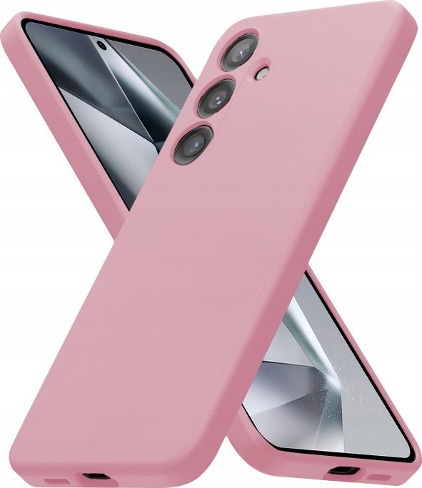 CRONG Barevný kryt Samsung Galaxy S24 růžový