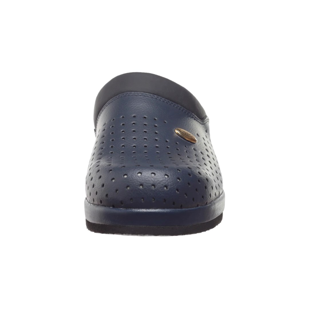Scholl Clog Backguard - unisex clogs navy blue  size 44