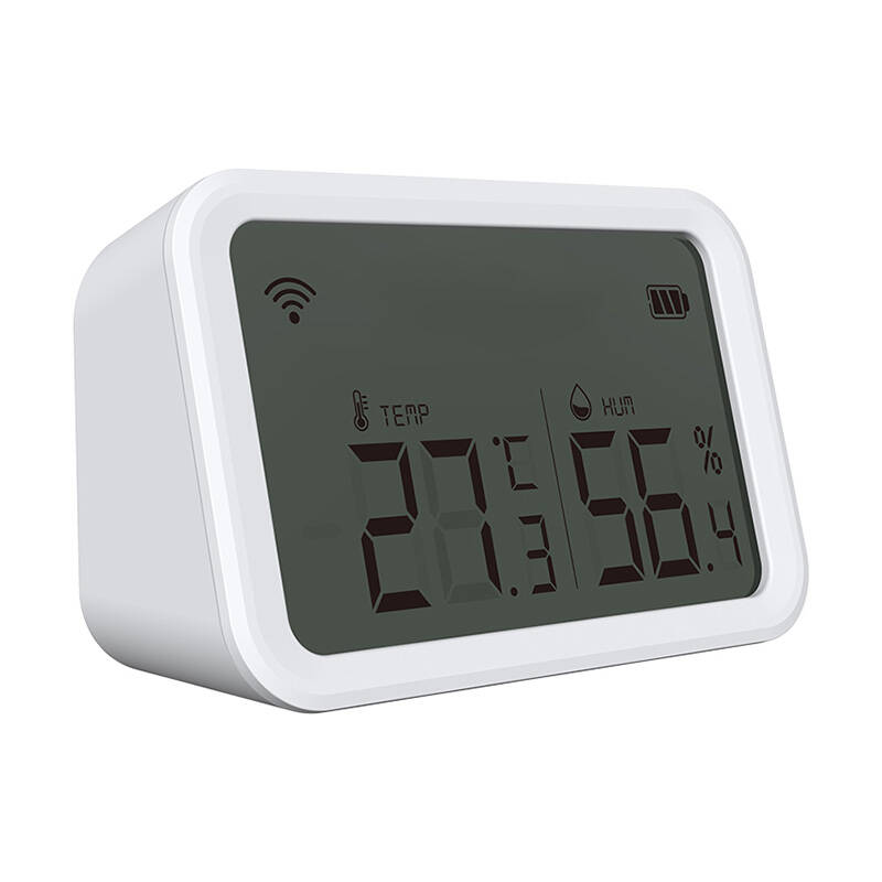Šikovný senzor teploty a vlhkosti HomeKit NEO NAS-TH02BH ZigBee s LCD displejom