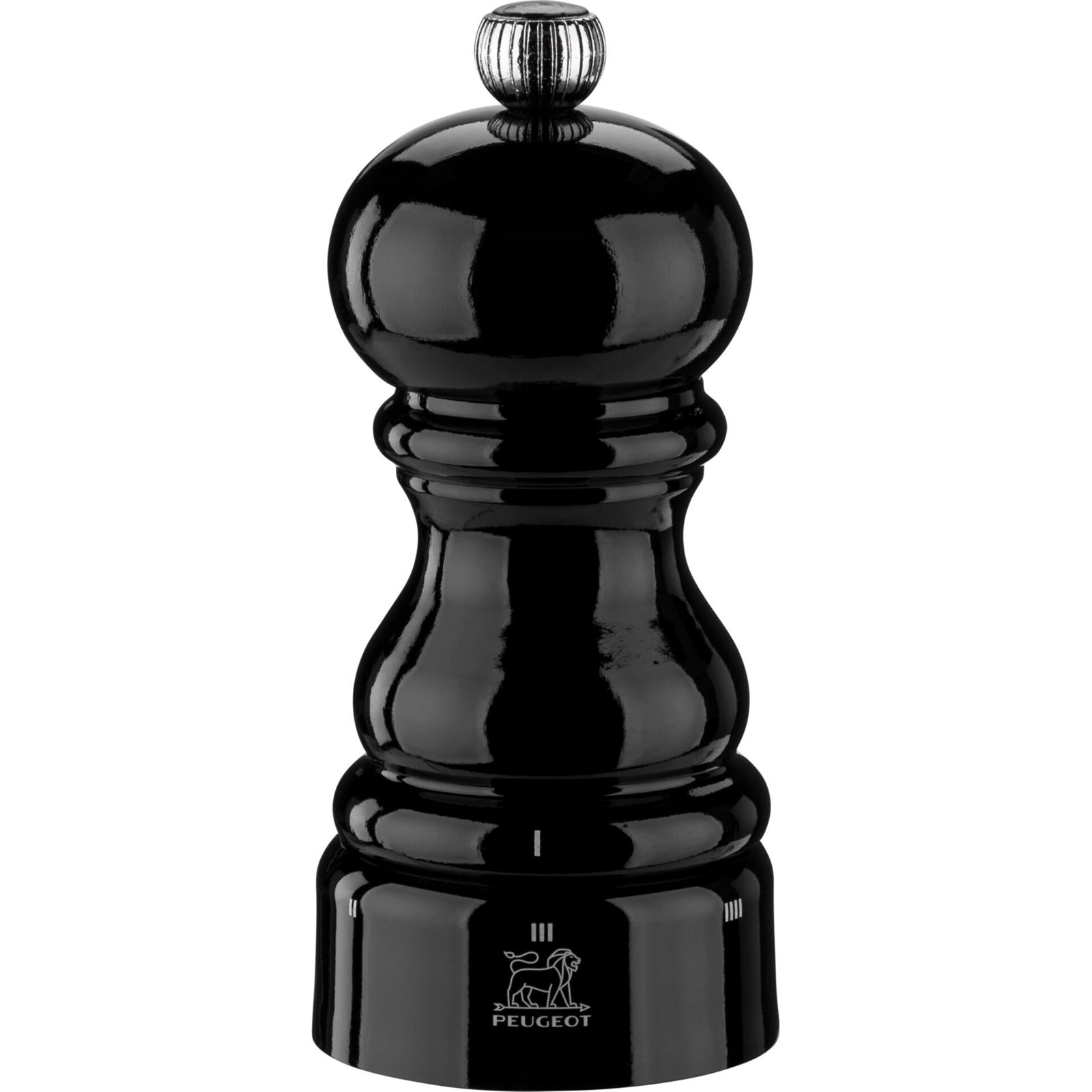Peugeot Paris Pfeffermühle 12 cm uSelect Schwarz Lackiert Holz