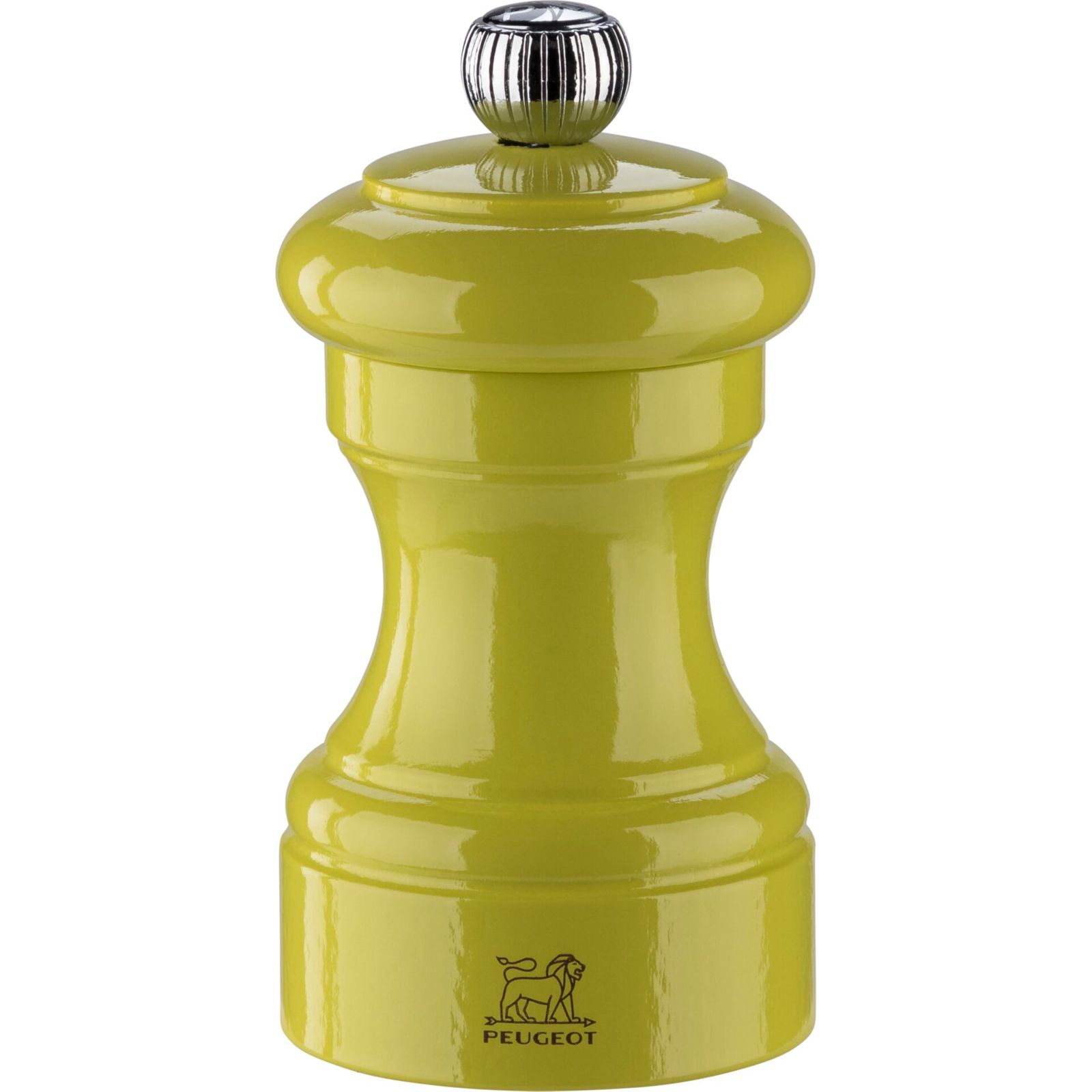 Peugeot Bistro Pfeffermühle 10 cm Pistazie lackiert Holz