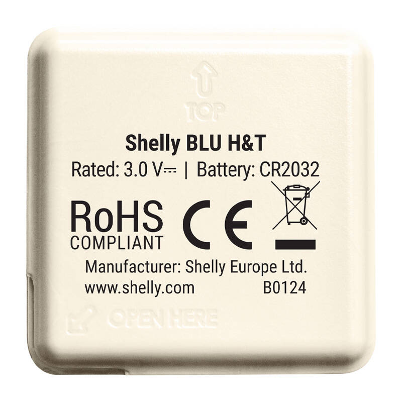 Shelly Blu H&amp;T, tepelný detektor