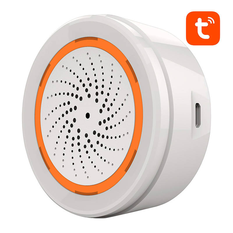 Múdra poplašná siréna ZigBee NEO NAS-AB02B TUYA
