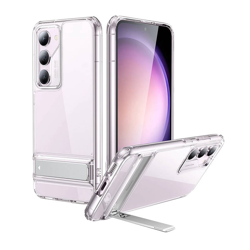 Púzdro ESR Metal Kickstand pre Samsung S23 Plus (číre)