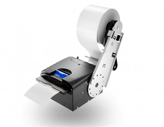 Tiskárna Sanei SK5-31, USB, Ethernet, 60/80 mm s prezentérem