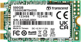Transcend MTS425S 500 GB M.2 2242 SATA III SSD (LE15)