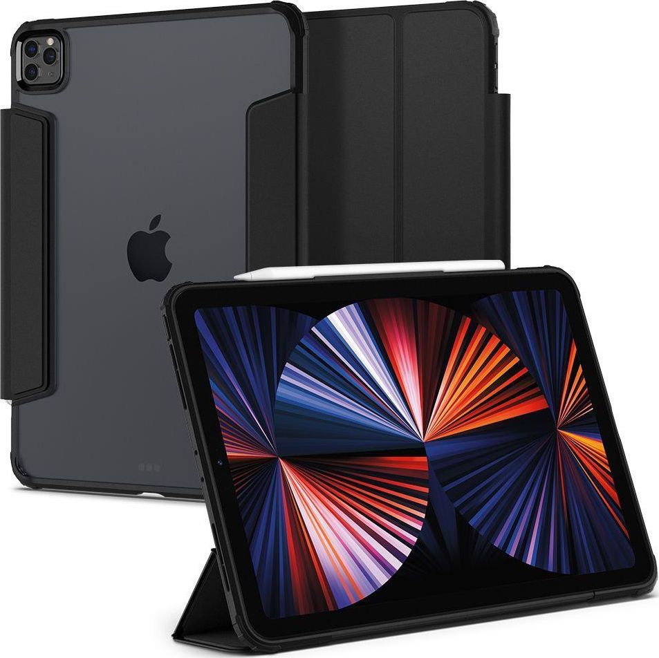 Pouzdro na tablet Spigen Pouzdro Spigen Ultra Hybrid Pro Apple iPad Pro 11 2020/2021 (2. a 3. generace) Černá