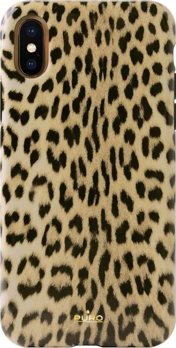 Puro Kryt PURO Glam s leopardím vzorem - iPhone Xs Max (Leo 1)
