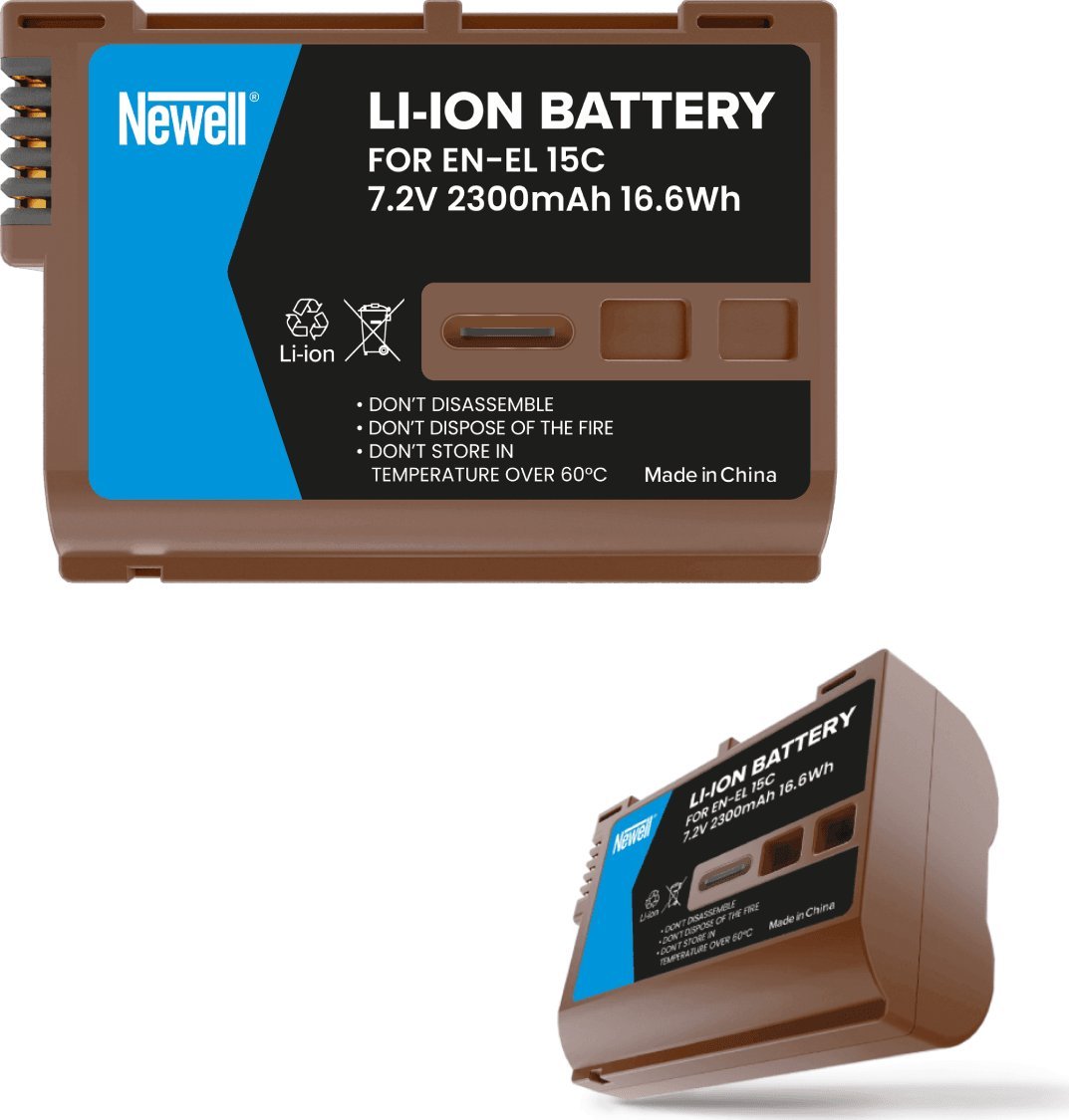 Newell NL3262 Náhradní EN-EL15C USB-C baterie pro Nikon