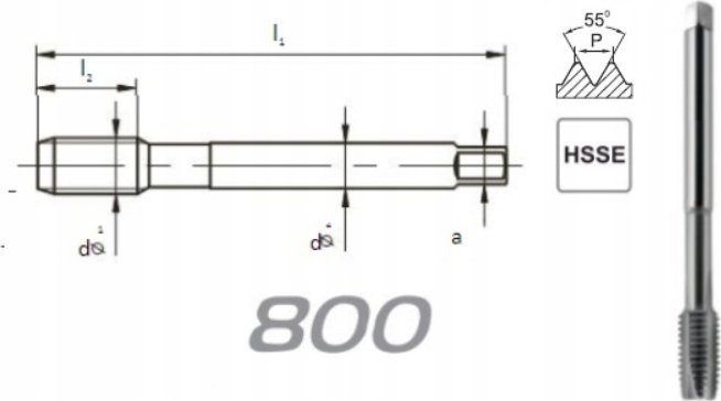 Fanar TAP G 1 DIN-5156B HSSE 800 - D2-111101-3139
