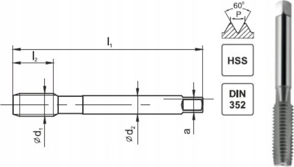 Fanar ZÁVIŤ M 7 NGMM/1 DIN-352D (6H) HSS
