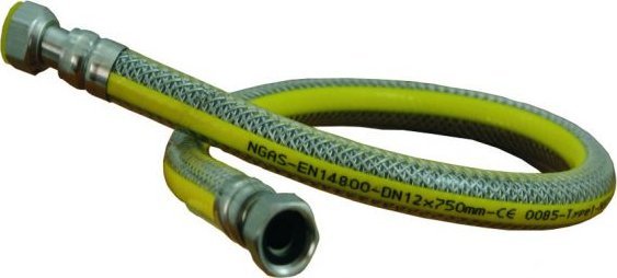 PROFITOR Plynová trubka se dvěma otočnými maticemi G 1/2” e-GAZ Typ 111 GW/GW L = 1250