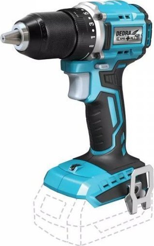 Dedra vrtačka-šroubovák PLUGLESS DRILL-DRILL. 18V 0*AH SAS+ALL (1 PC)