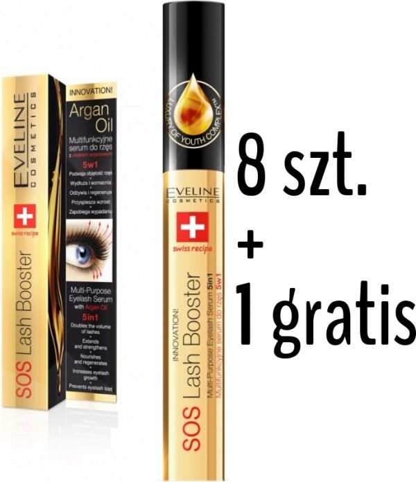 Eveline EVELINE*ZEST 2032 kondicionér na řasy SOS ash Booster - 083003