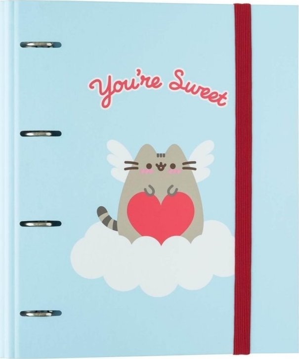 Pusheen Pořadač Pusheen - Pořadač z kolekce Purrfect Love (4 kroužky)