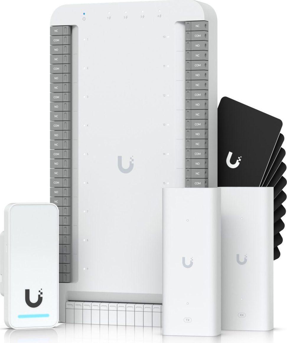 Ubiquiti UniFi Elevator Starter Kit, kontrola přístupu