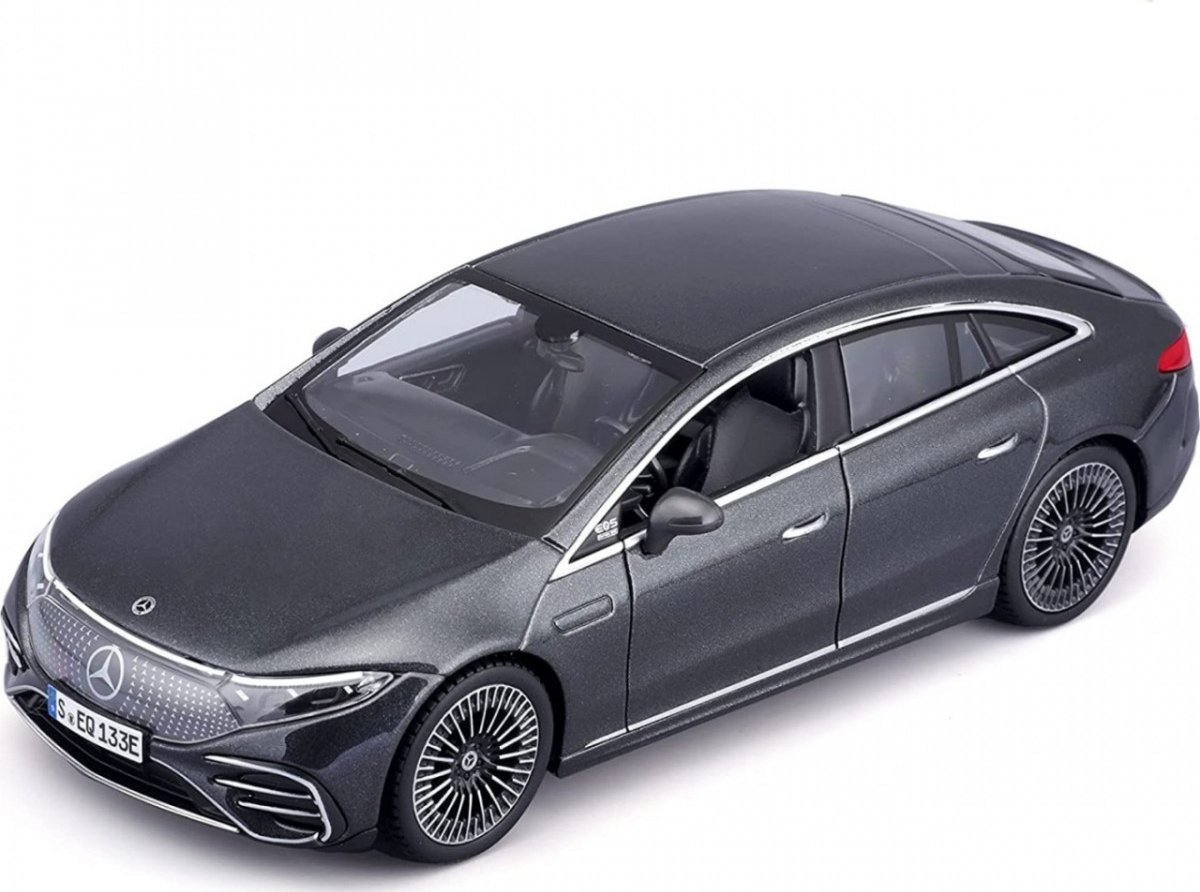 Maisto Kompozitní model Mercedes-Benz EQS 2022 šedý 1:24