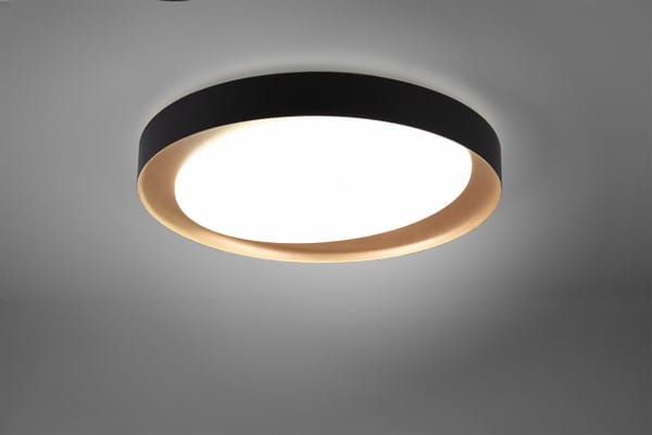 ZETA LED STROPNÉ SVIETIDLO ČIERNE/ZLATÉ
