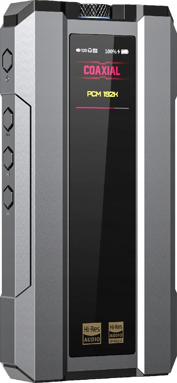 FiiO  Q15 - DAC a sluchátkový zesilovač - titan