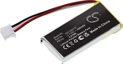 Cameron Sino Dobíjecí baterie Typ 533-000151 533-000211 Pro Logitech G Pro X G1 G502 / Cs-lom007sl