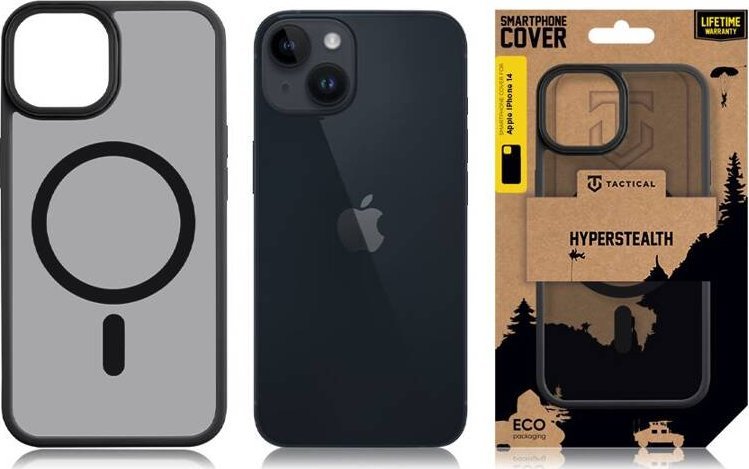 Tactical MagForce Hyperstealth Kryt pro iPhone 14 Asphalt